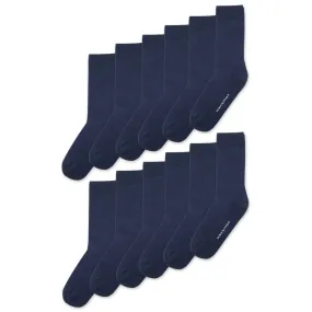 12 pack Originals Solid Color Socks Multiple Colors (Subscription)