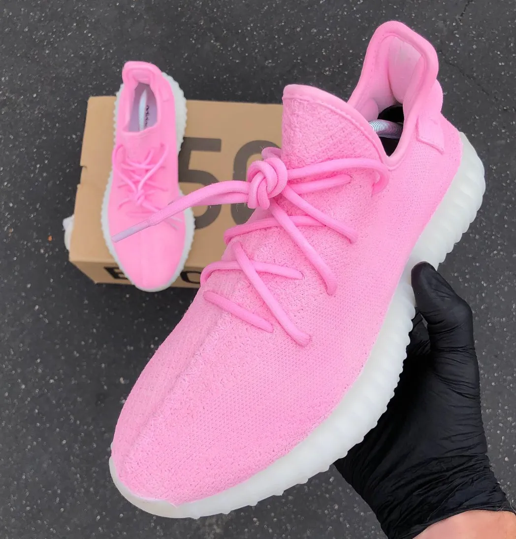 2 Pairs of Yeezys- Pastel Pink & Diva Den Design- Custom Order- Payment 1 of 4