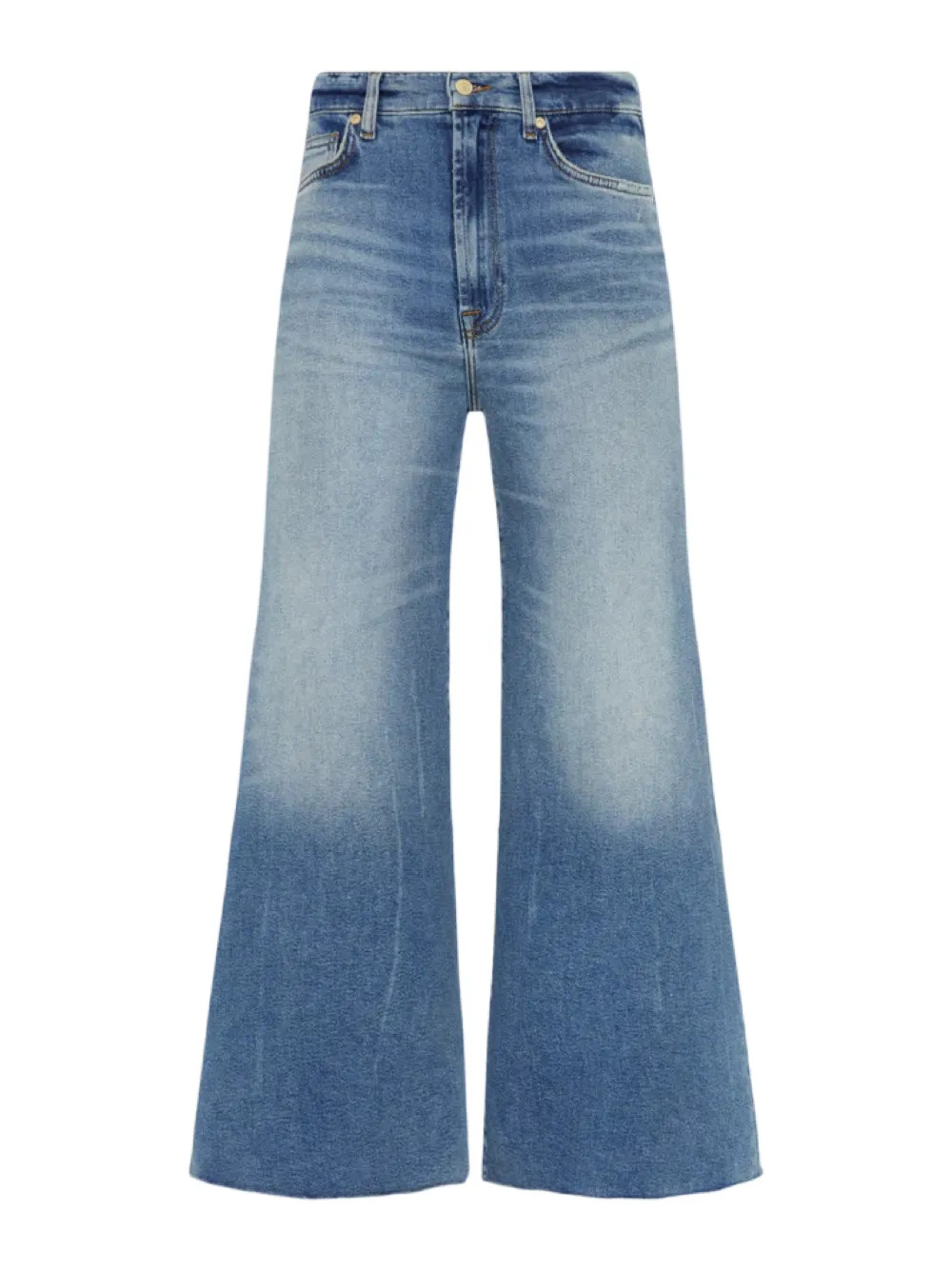 7 For All Mankind Ultra High Rise Cropped Jo Jeans in Panorama