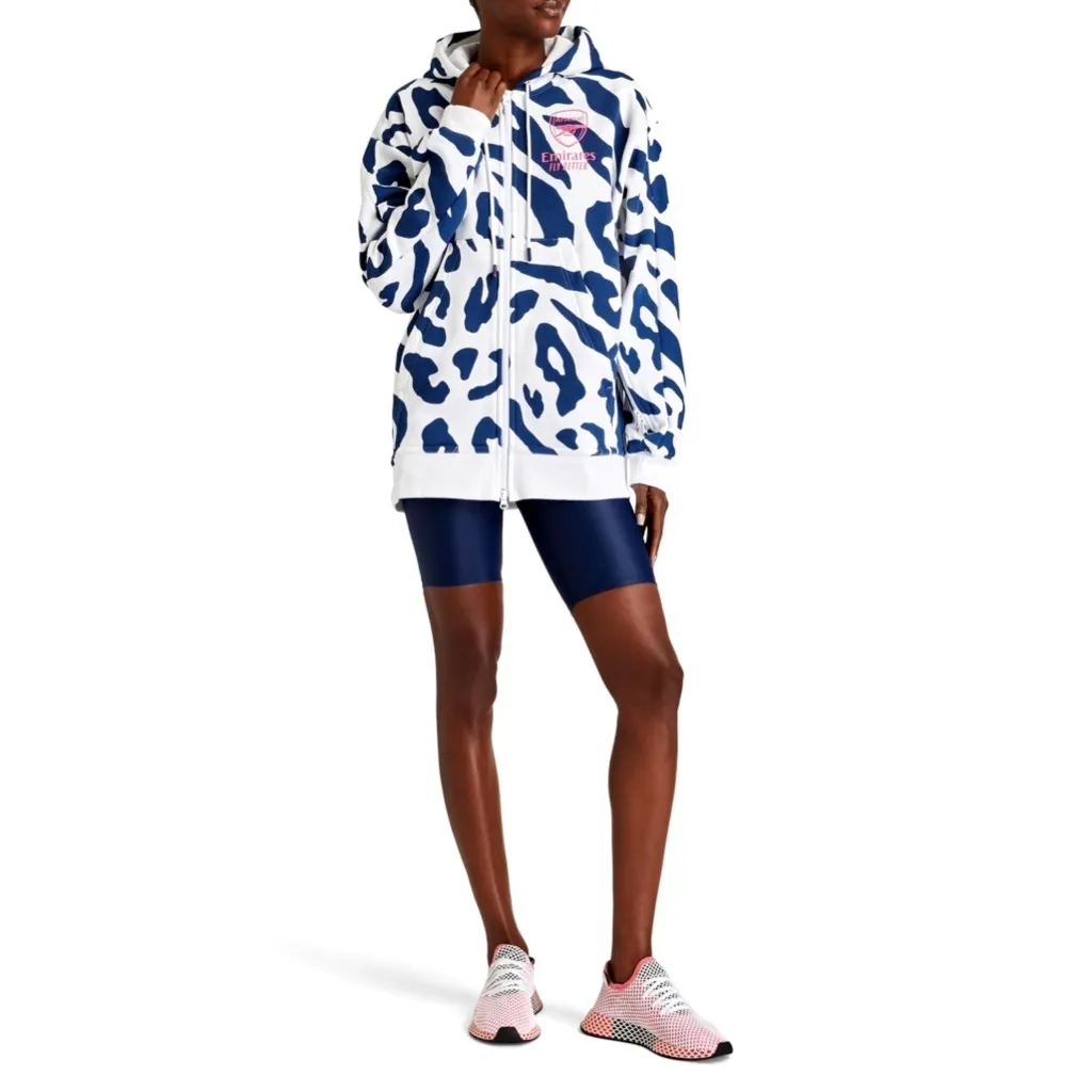 adidas by Stella McCartney  |Leopard Patterns Unisex Street Style Long Sleeves Plain