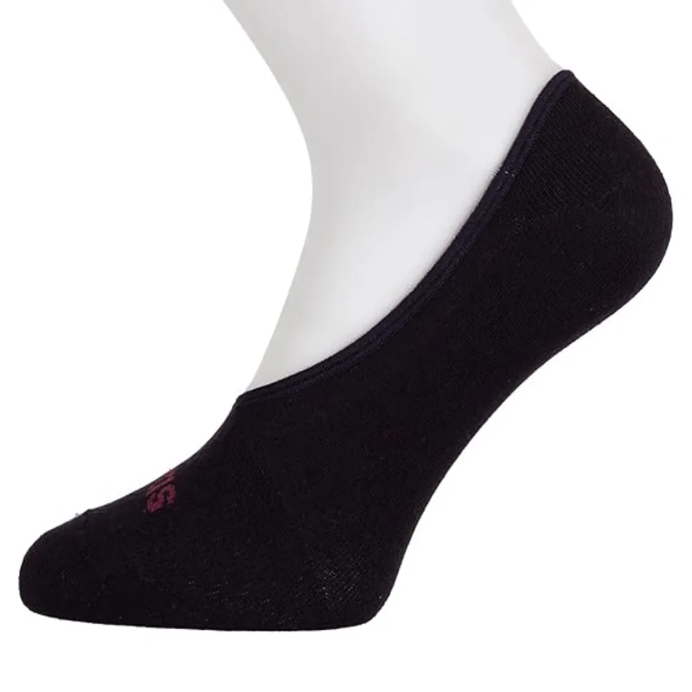 Adidas Men's Flat Knit No Show Socks (Black/Anthra Melange/Colligative Navy)