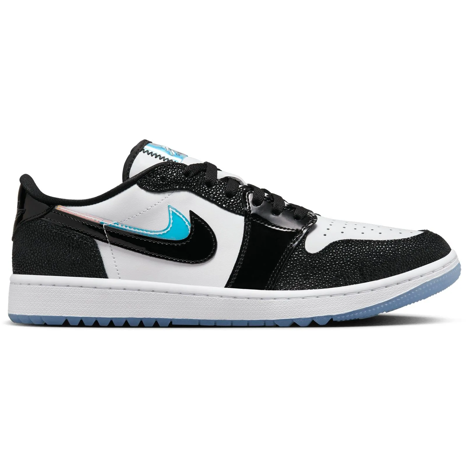 Air Jordan 1 Low NRG Golf Shoes White/Black - SU24