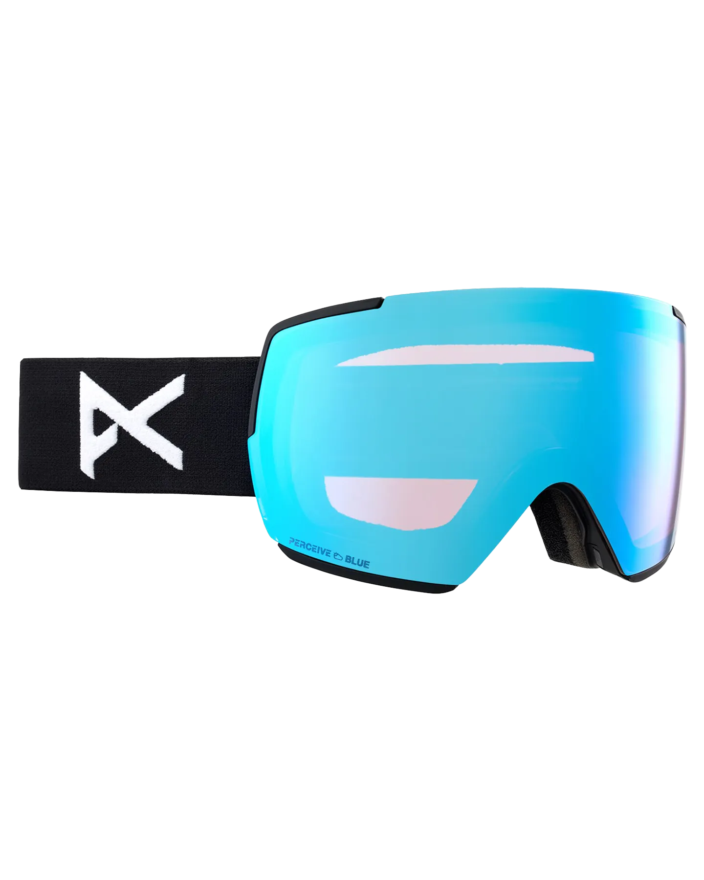 Anon M5 Low Bridge Snow Goggles - Black/Perceive Variable Blue Lens