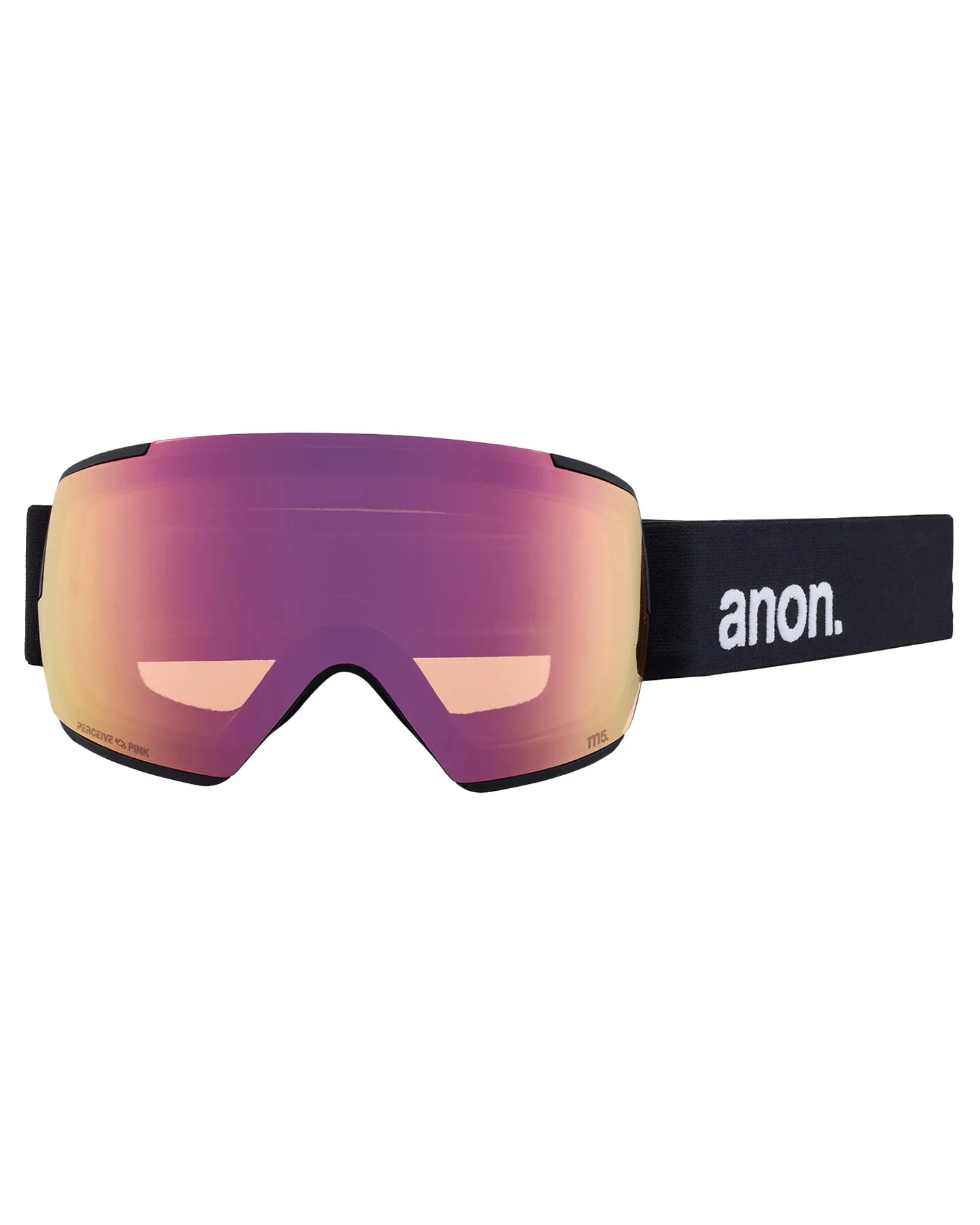 Anon M5 Low Bridge Snow Goggles - Black/Perceive Variable Blue Lens