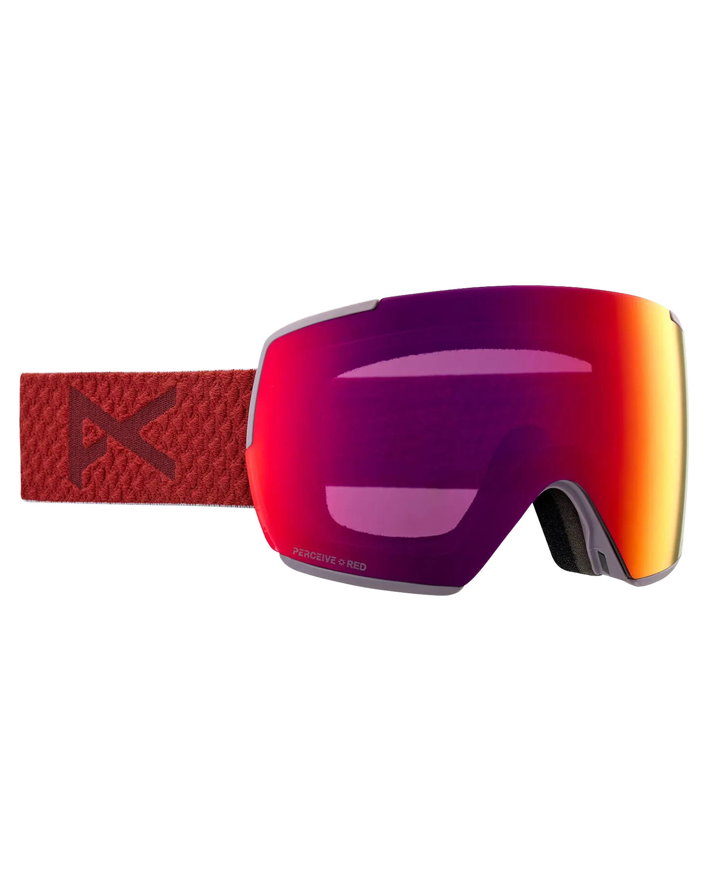 Anon M5 Low Bridge Snow Goggles - Mars/Perceive Sunny Red Lens