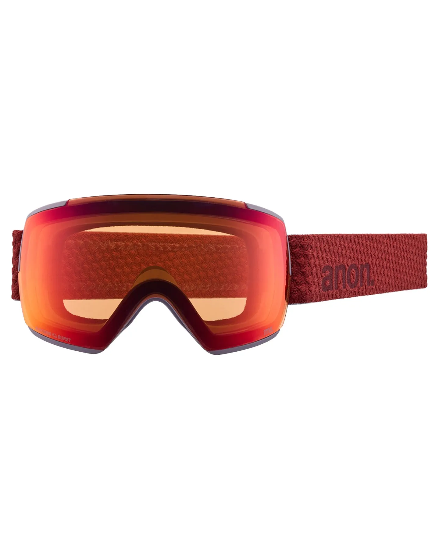 Anon M5 Low Bridge Snow Goggles - Mars/Perceive Sunny Red Lens