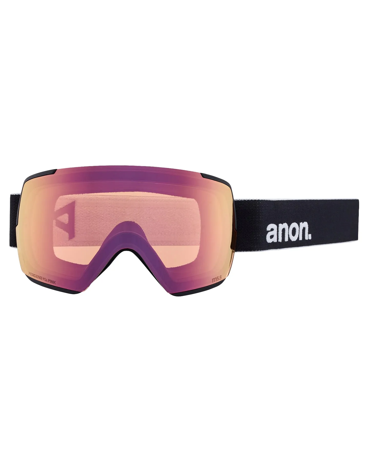 Anon M5S Low Bridge Snow Goggles - Black/Perceive Variable Blue Lens