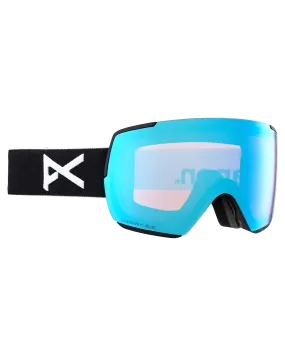 Anon M5S Low Bridge Snow Goggles - Black/Perceive Variable Blue Lens