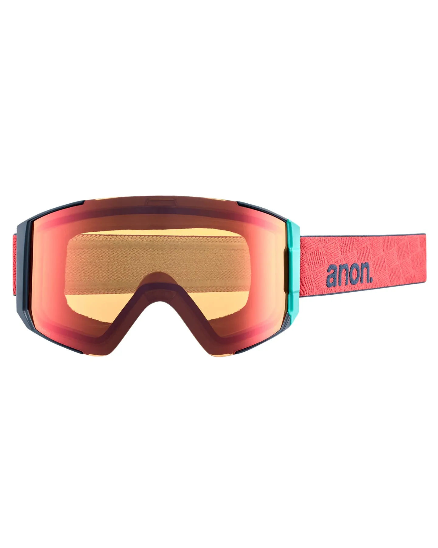 Anon Sync Snow Goggles + Bonus Lens - Coral/Perceive Sunny Bronze Lens