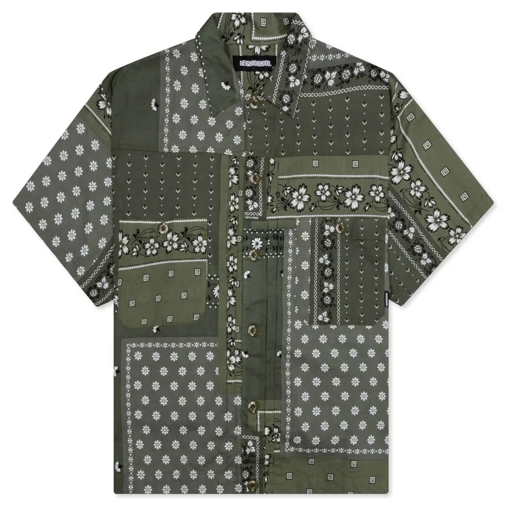 Bandana Chopped Type-B Shirt - Olive Drab