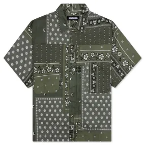 Bandana Chopped Type-B Shirt - Olive Drab