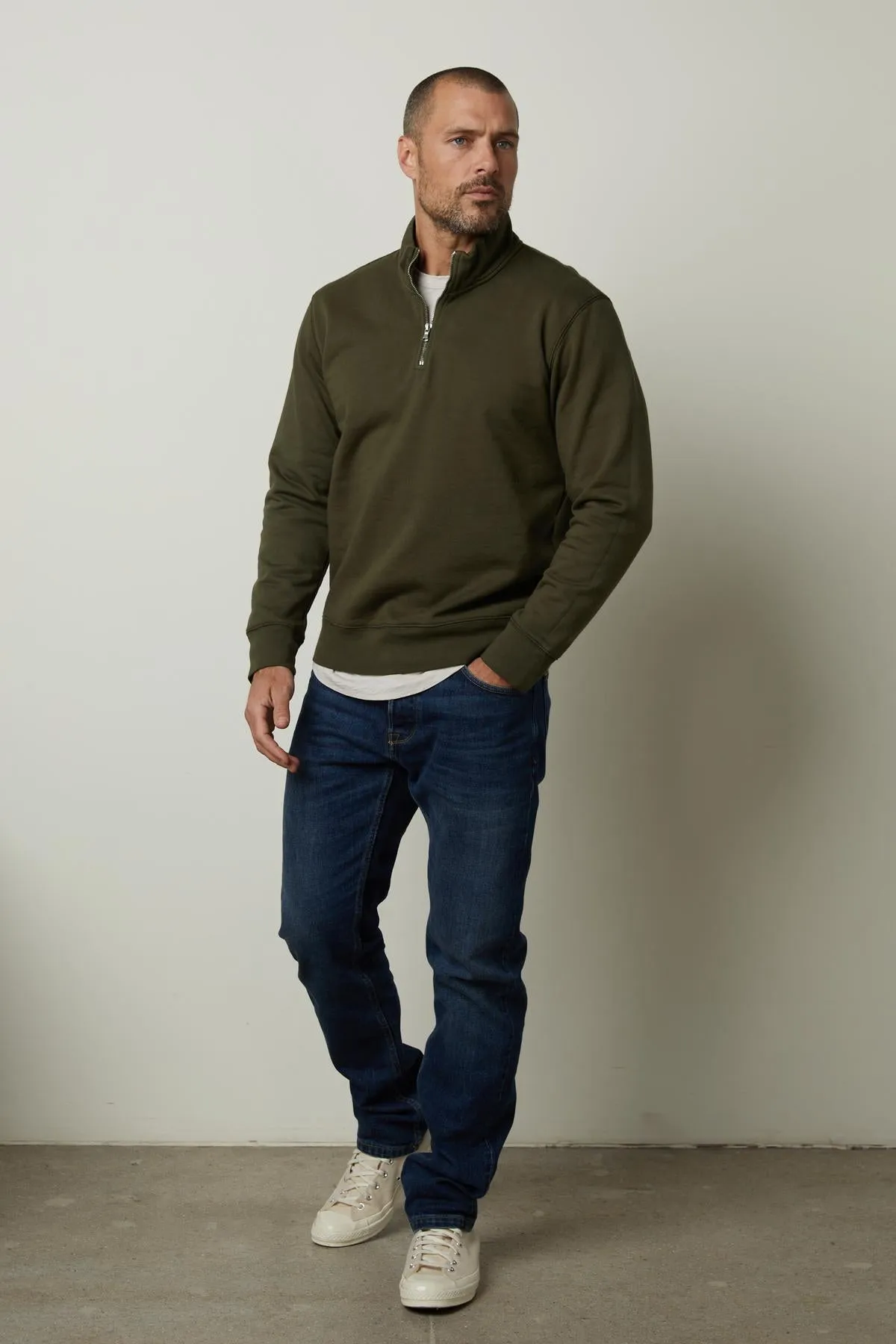 BANNING QUARTER-ZIP SWEATSHIRT