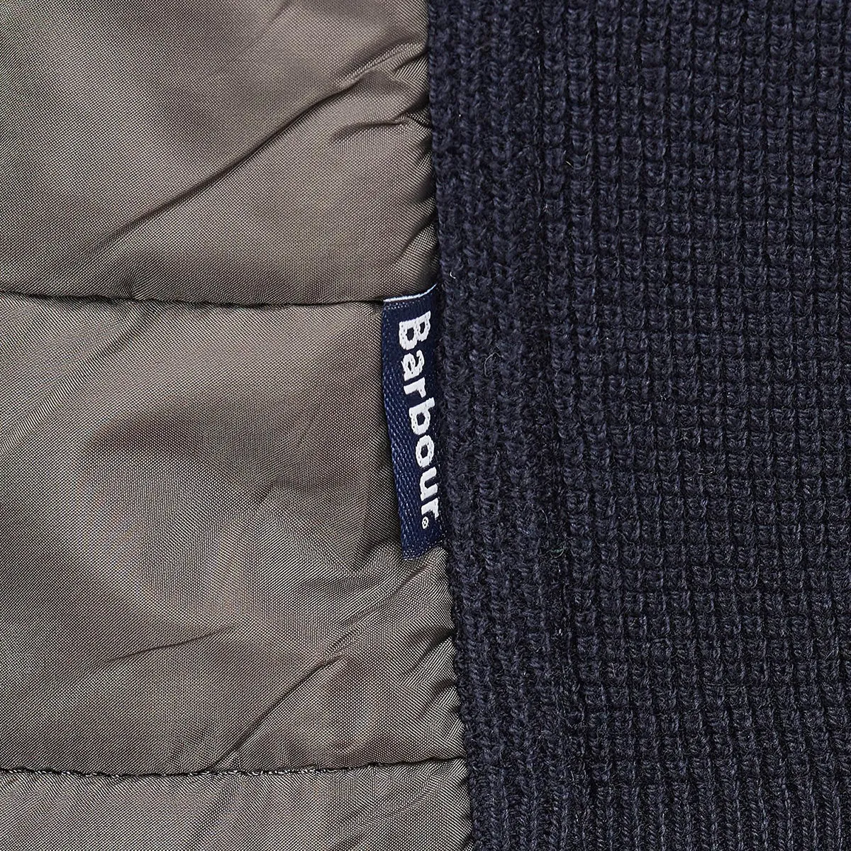 Barbour - Essential Knit Back Gilet in Navy