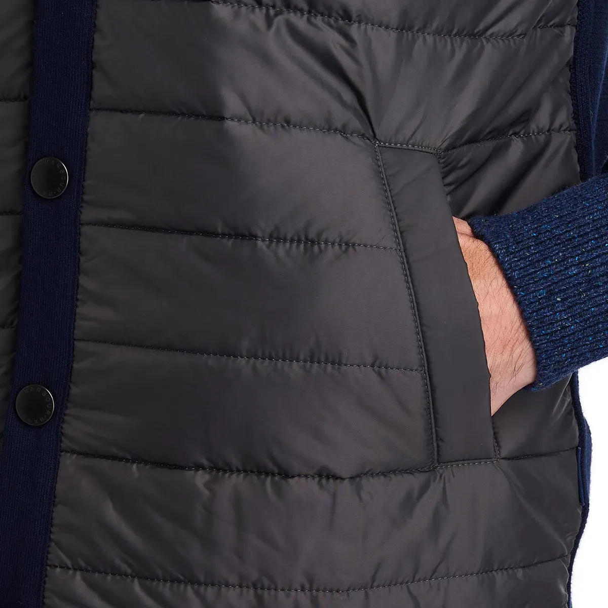 Barbour - Essential Knit Back Gilet in Navy