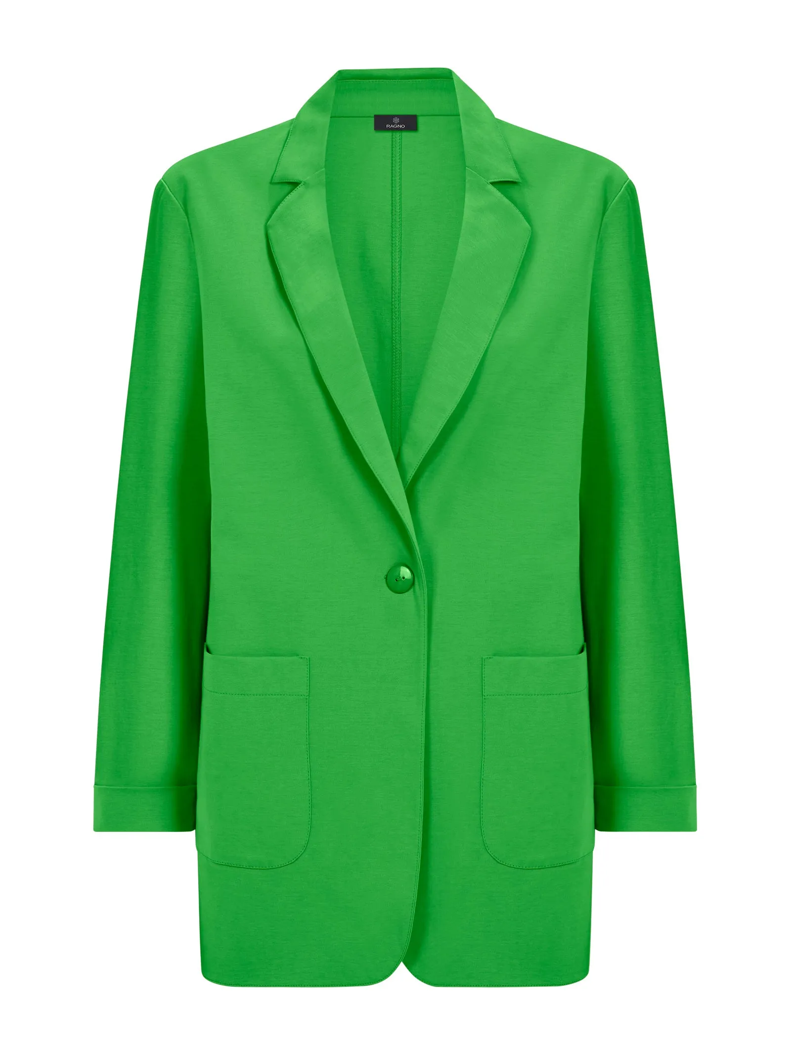 Blazer destrutturato in Compact Light - Classic Green