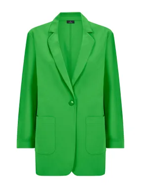 Blazer destrutturato in Compact Light - Classic Green