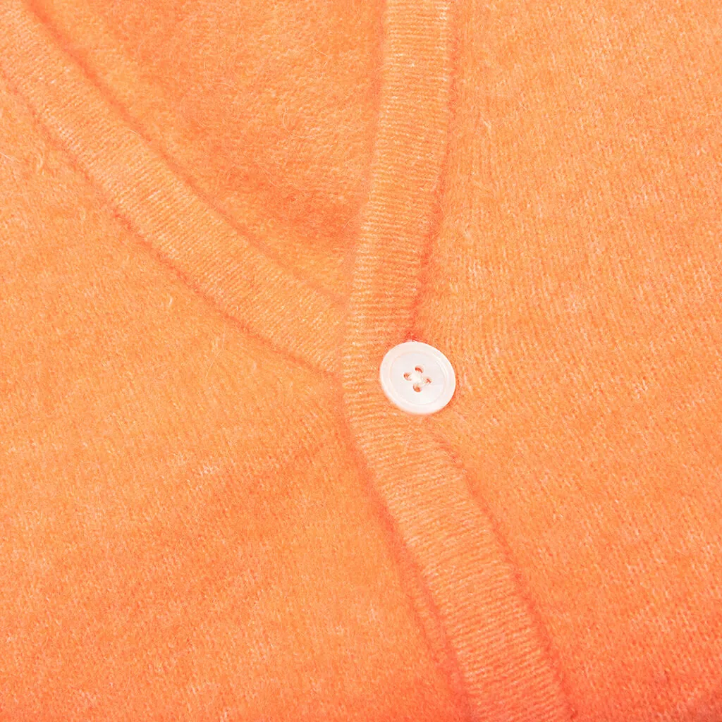 Brushed Cardigan - Peach