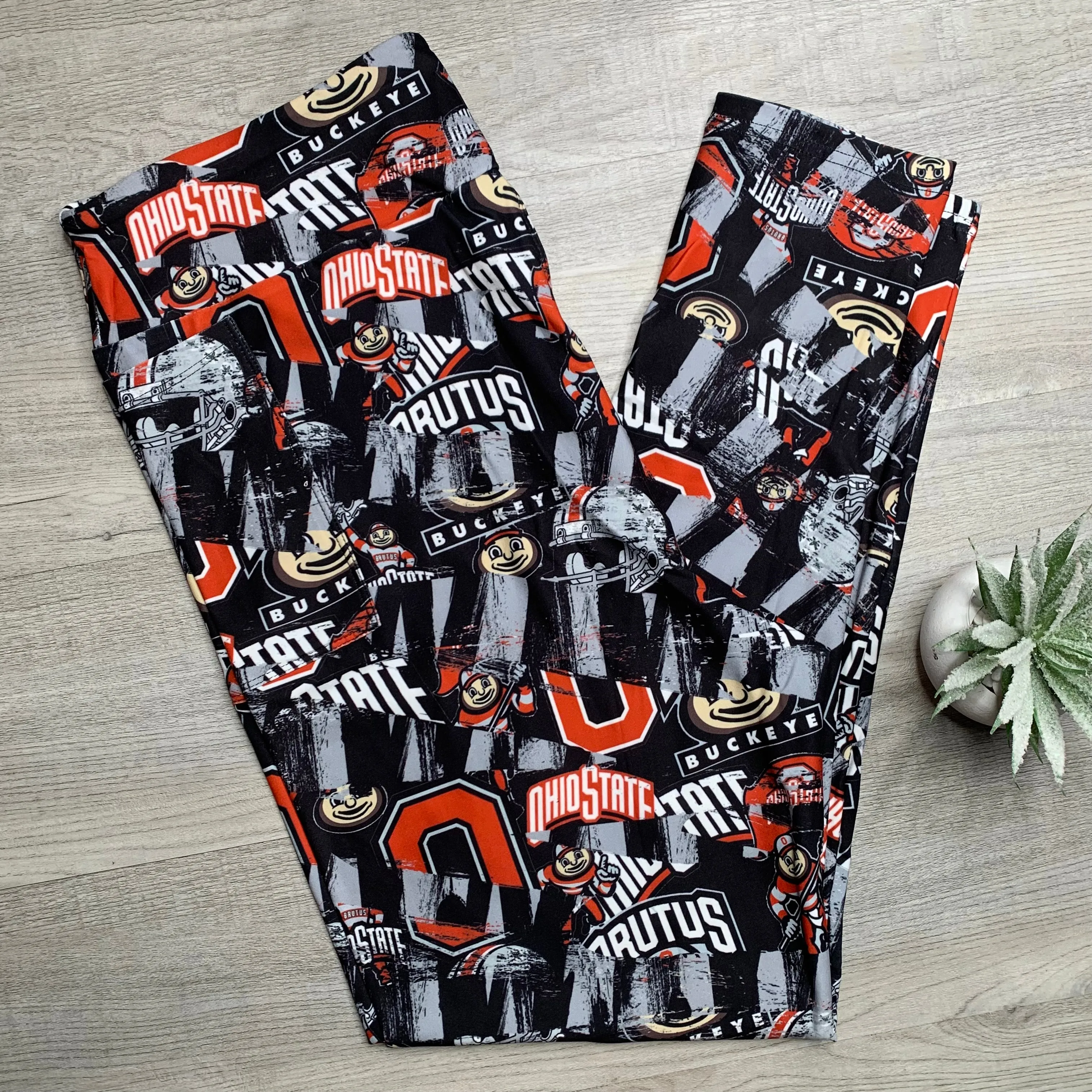 Buckeye Boys Soft Leggings w/ Pockets