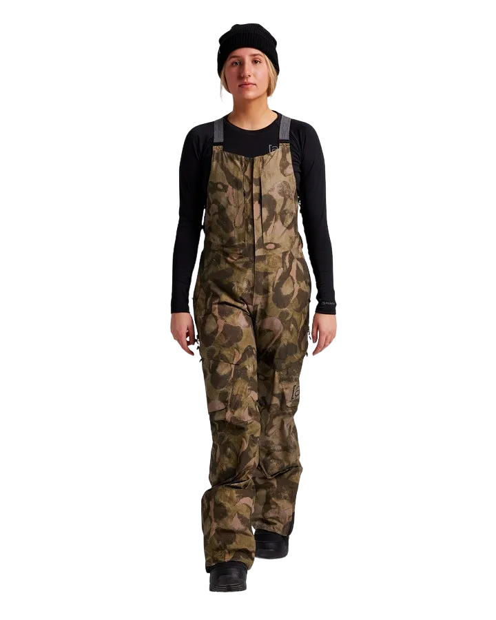 Burton [ak] GORE-TEX 2L Kimmy Women's Snow Bib Pants - Victor Camo - 2022