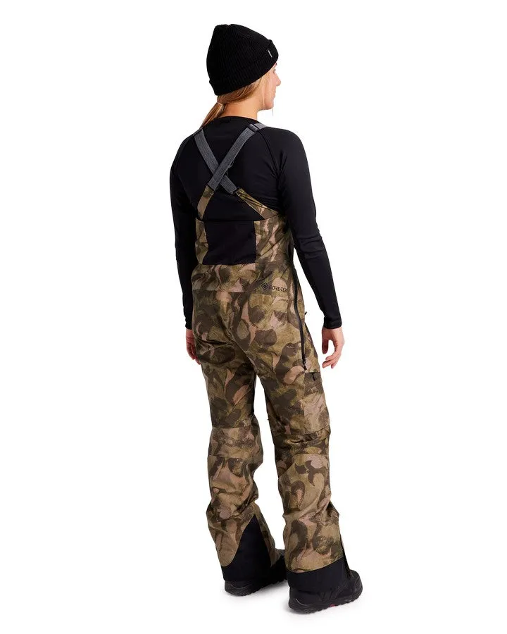 Burton [ak] GORE-TEX 2L Kimmy Women's Snow Bib Pants - Victor Camo - 2022