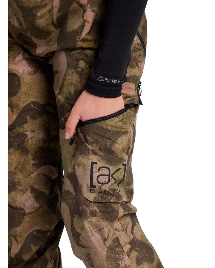 Burton [ak] GORE-TEX 2L Kimmy Women's Snow Bib Pants - Victor Camo - 2022