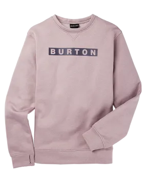 Burton Mens Oak Pullover Crew - Elderberry Heather