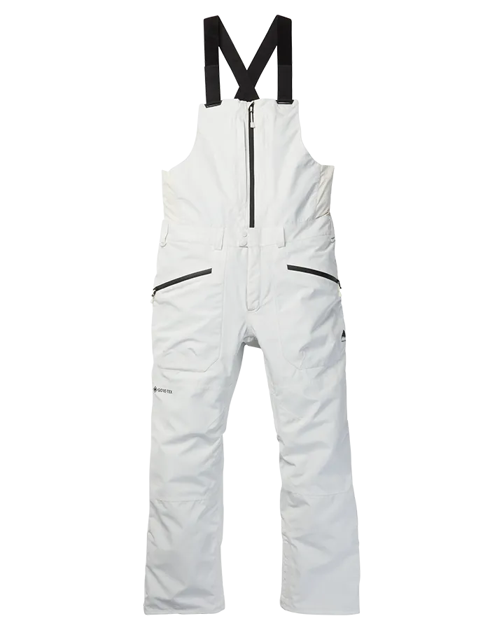 Burton Men's Reserve GoreTex 2L Bib Pants - Stout White