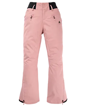 Burton Women's Marcy High Rise Stretch 2L Snow Pants - Powder Blush