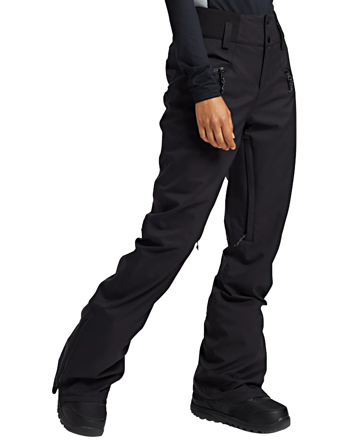 Burton Women's Marcy High Rise Stretch 2L Snow Pants - True Black