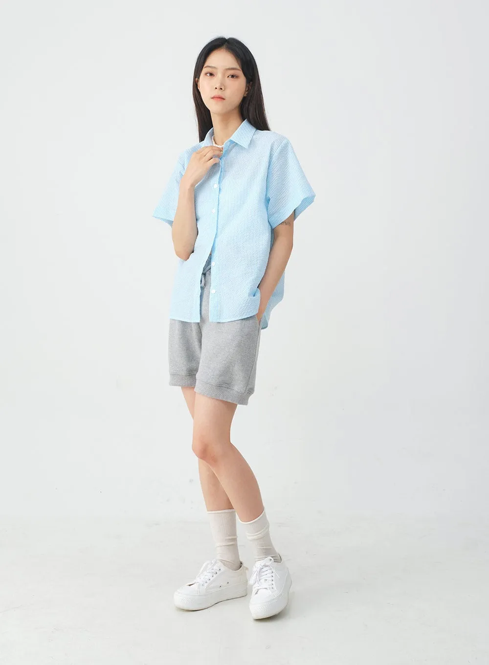 Candy Colored Button-Down Shirt OJ16