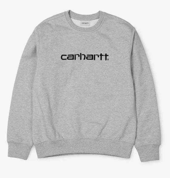 Carhartt  |Crew Neck Unisex Street Style U-Neck Long Sleeves Plain