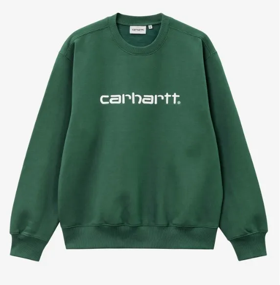 Carhartt  |Crew Neck Unisex Street Style U-Neck Long Sleeves Plain