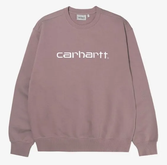 Carhartt  |Crew Neck Unisex Street Style U-Neck Long Sleeves Plain