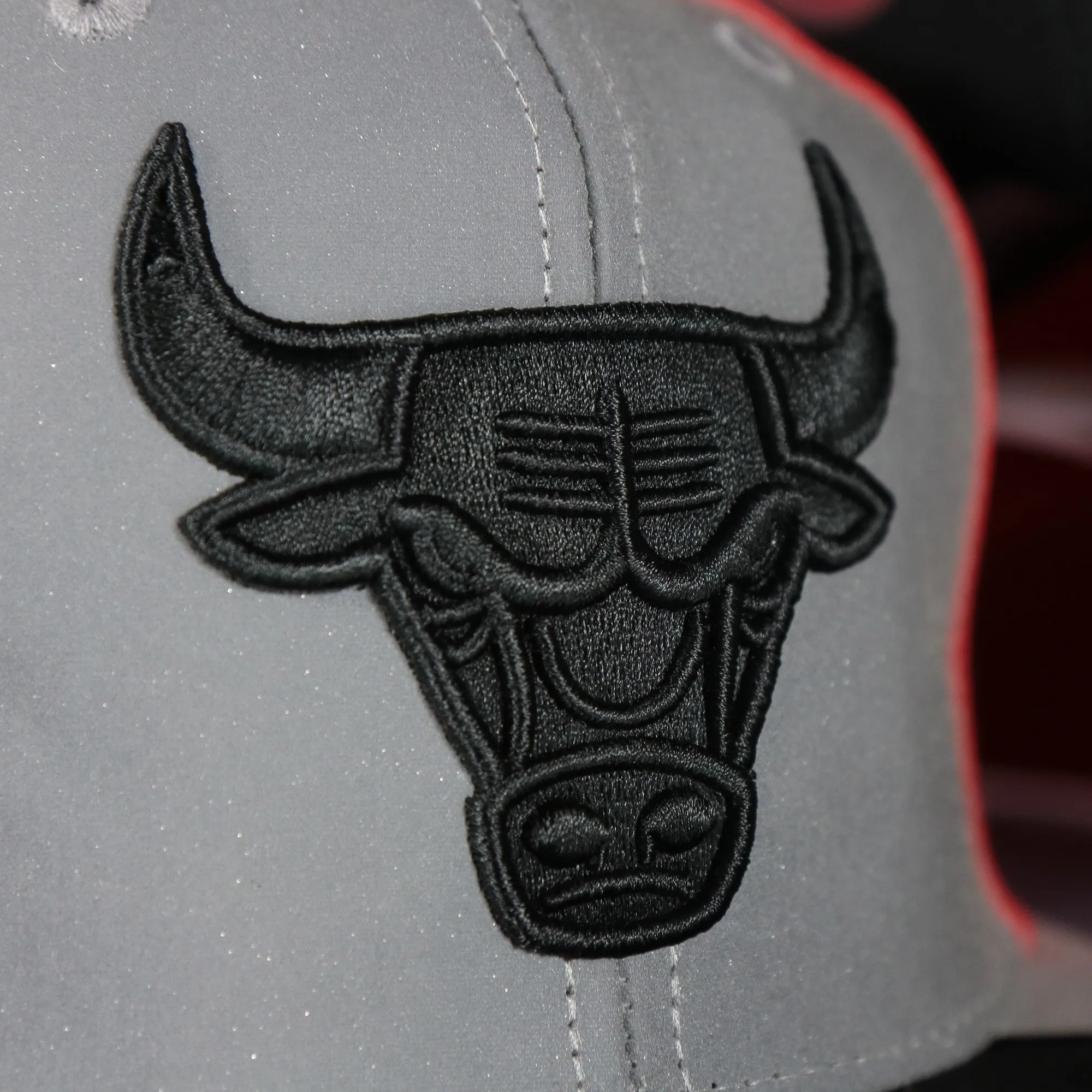 Chicago Bulls Day 5 Sneaker Hookup Black bottom Tri-Tone | White/Black/Red Snapback Hat