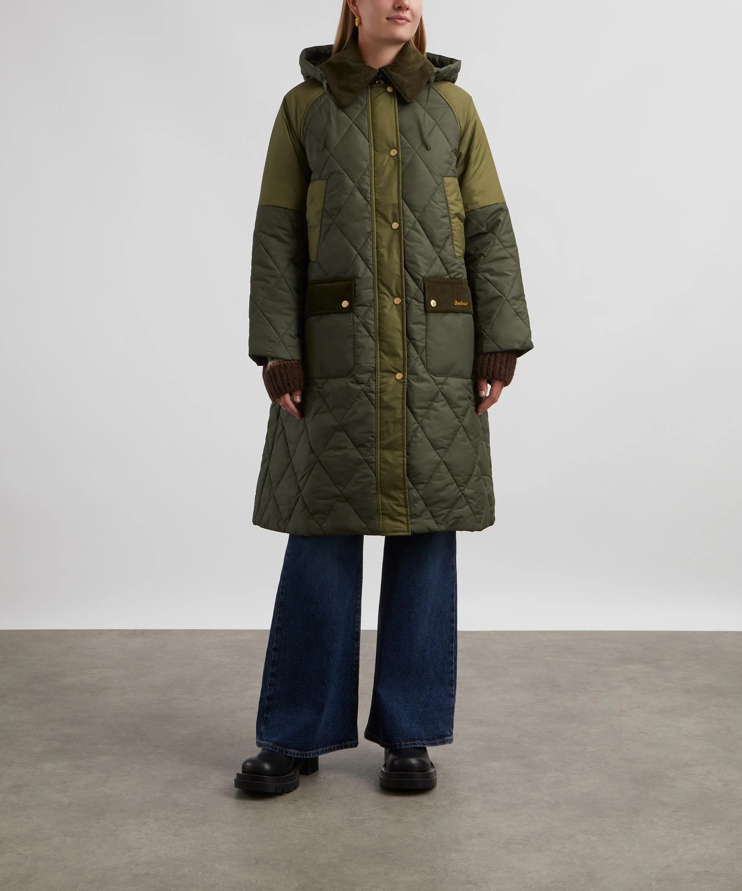 Cookston Longline Quilted Coat