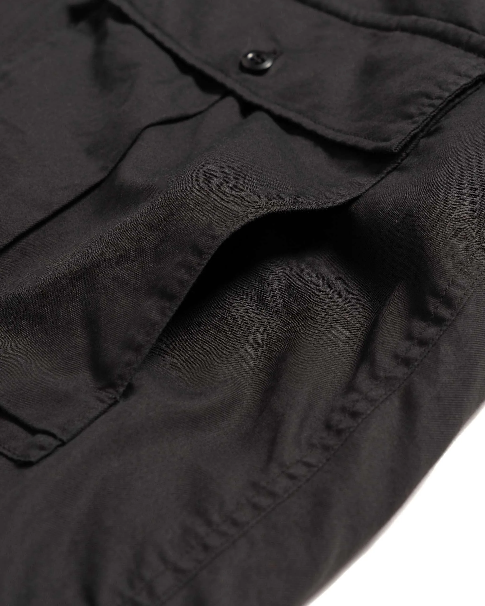 Cornet Down Shirt S/S Black