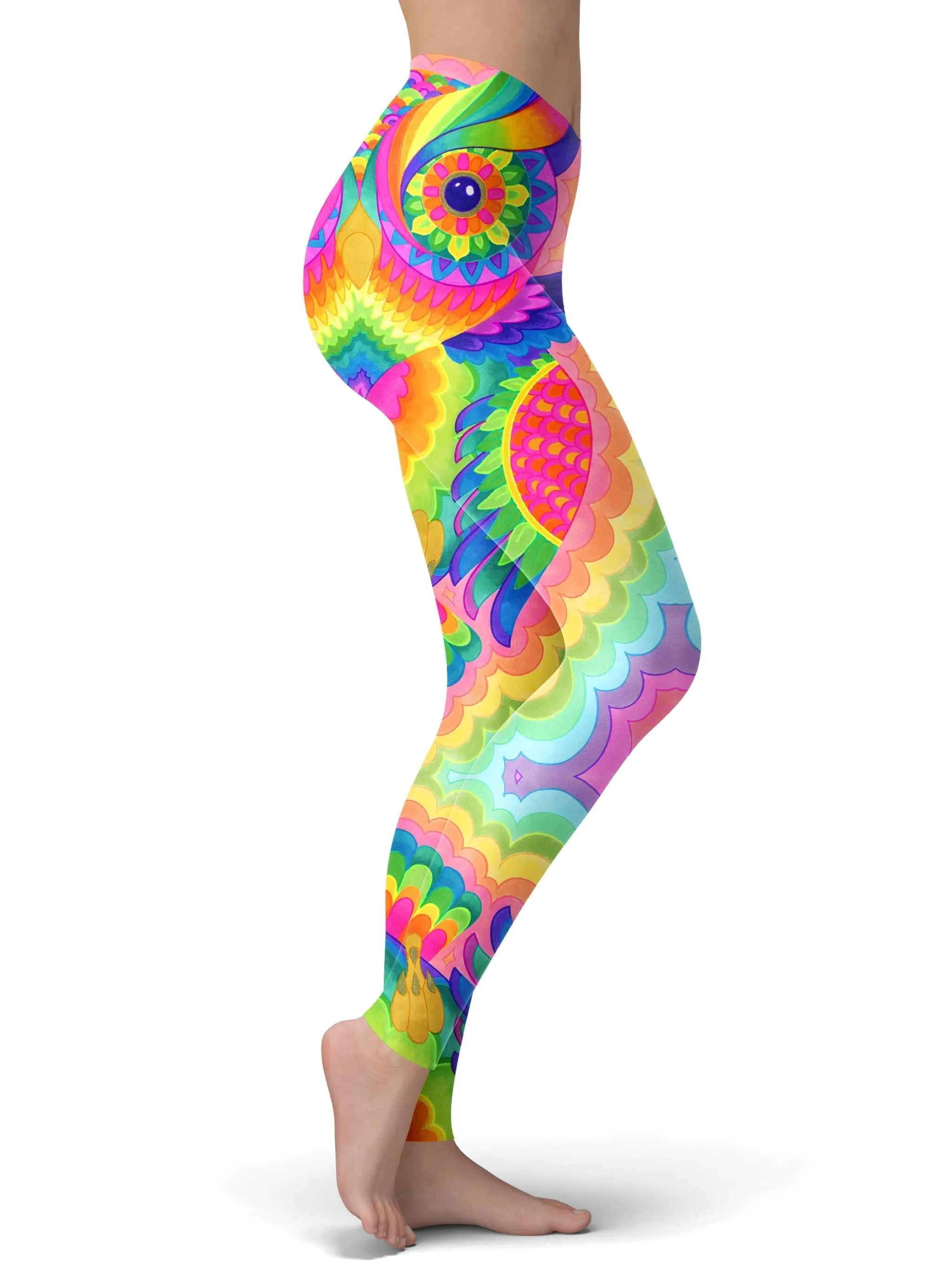 Cosmic Owl Leggings (Clearance)