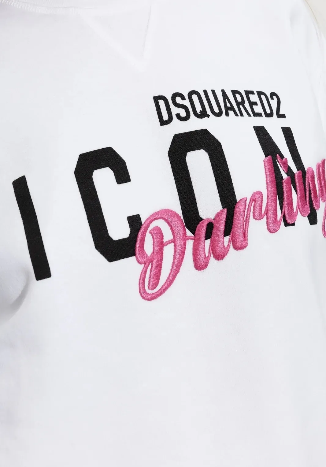 D SQUARED2  |Crew Neck Sweat Street Style Long Sleeves Cotton Logo