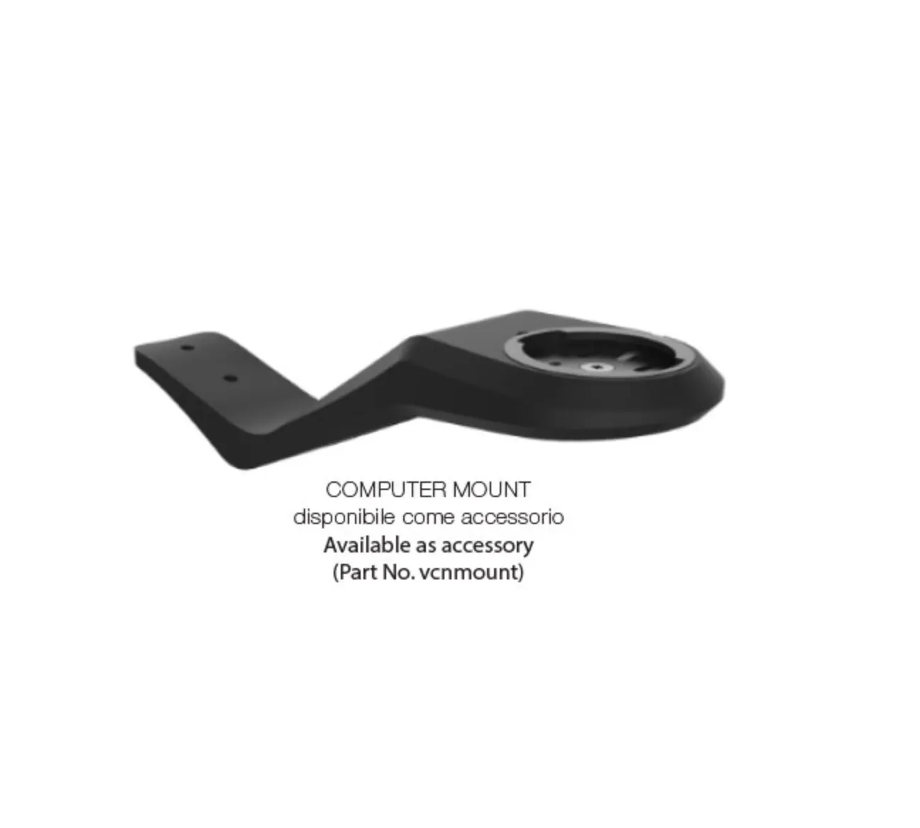 DEDA ELEMENTI VINCI COMPUTER MOUNT (FOR GARMIN, WAHOO, GOPRO)