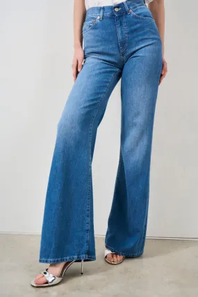 DONDUP Jeans donna a palazzo Amber