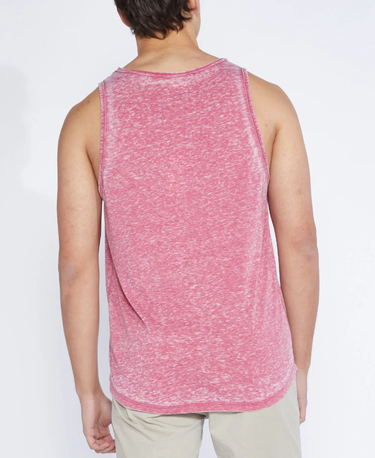 Down & Dirty Garment Burnout Tank (Red)