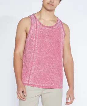 Down & Dirty Garment Burnout Tank (Red)