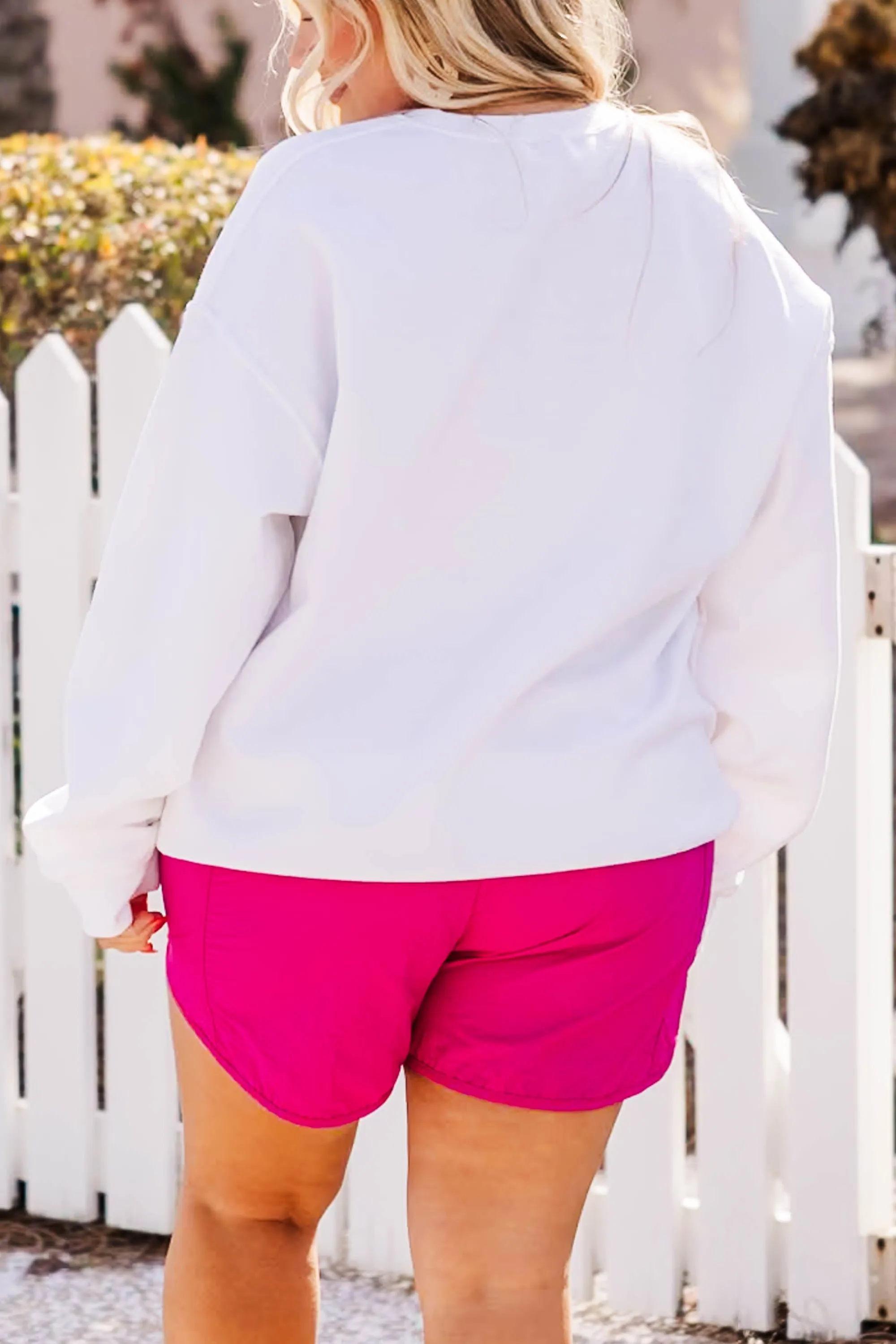 Down By The Coast Sweatshirt, White