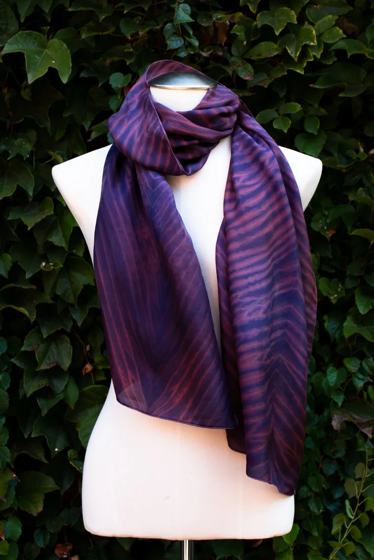 Earth Tie Dye Scarf