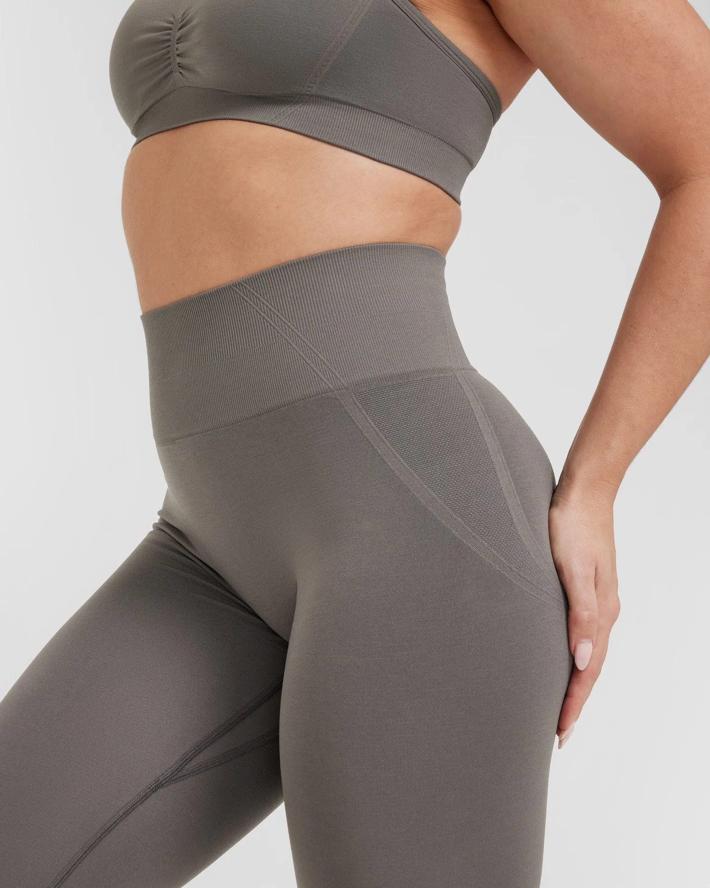 Effortless Seamless Leggings | Ash Grey