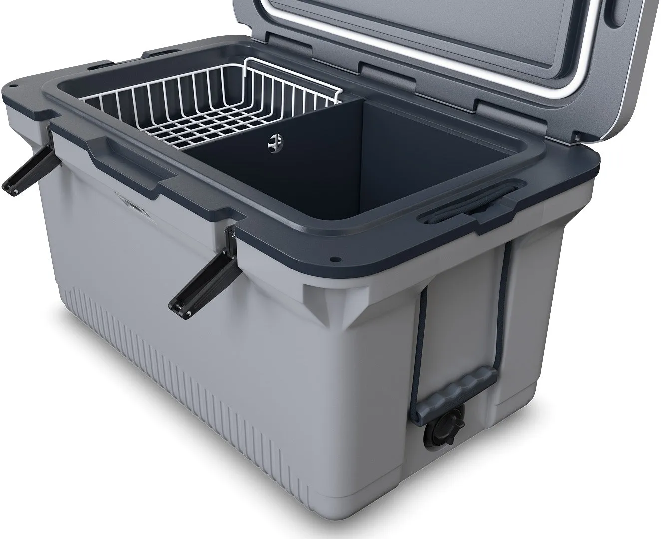 ENGEL 60QT UltraLite Injection-Molded Cooler With Wire Basket and Divider