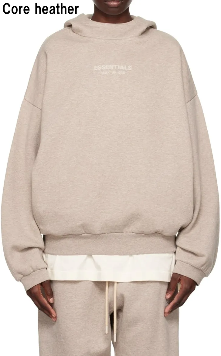 FEAR OF GOD  |Unisex Street Style Long Sleeves Plain Cotton Oversized Logo