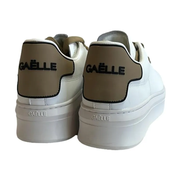 Gaelle Paris GACAW0013 ADDICT Sneaker Donna Stringate Bianco Marrone