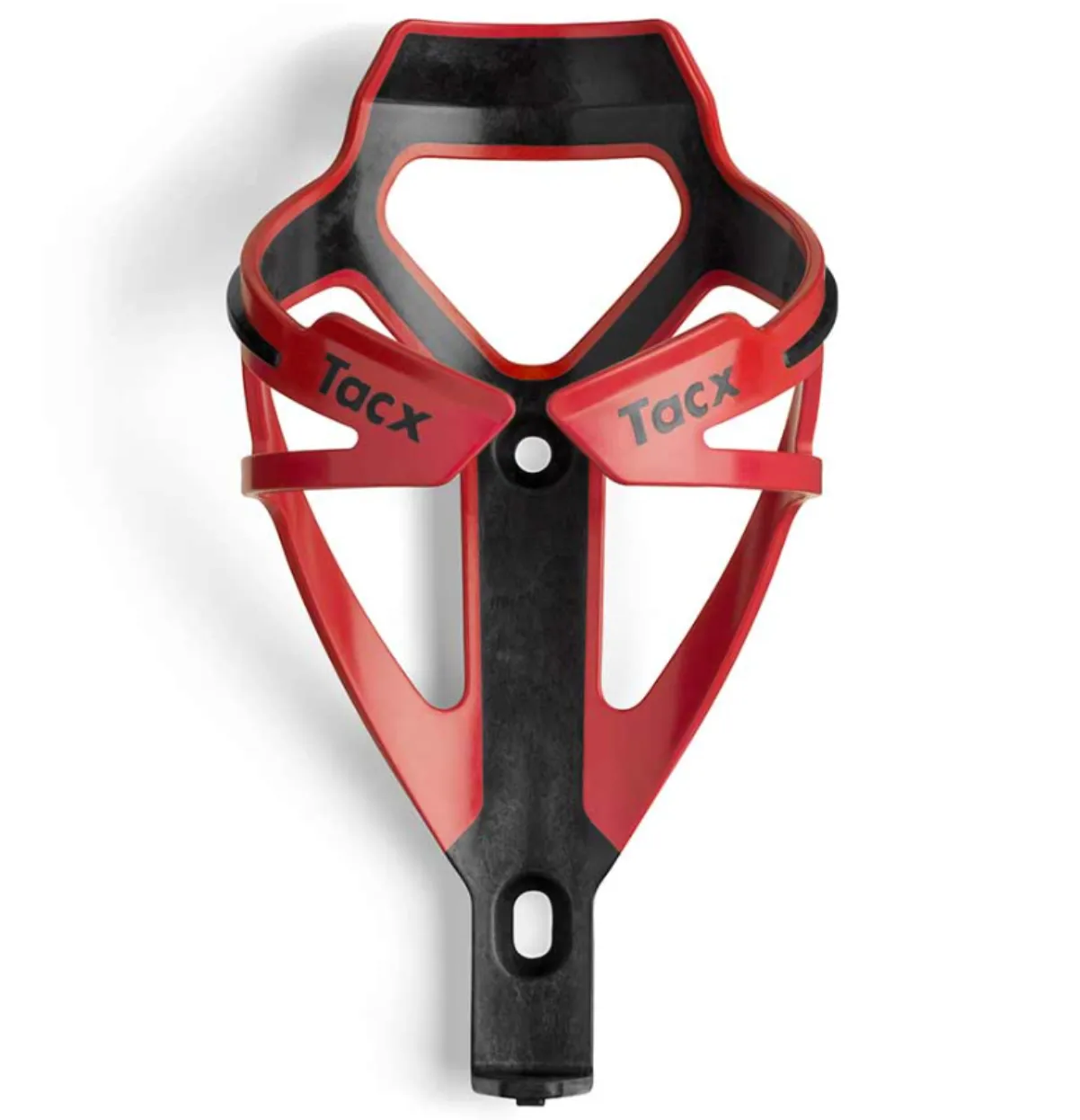 Garmin Tacx Deva Water Bicycle Bottle Bottle Cage, Polyamide / Carbon, Red, 32g