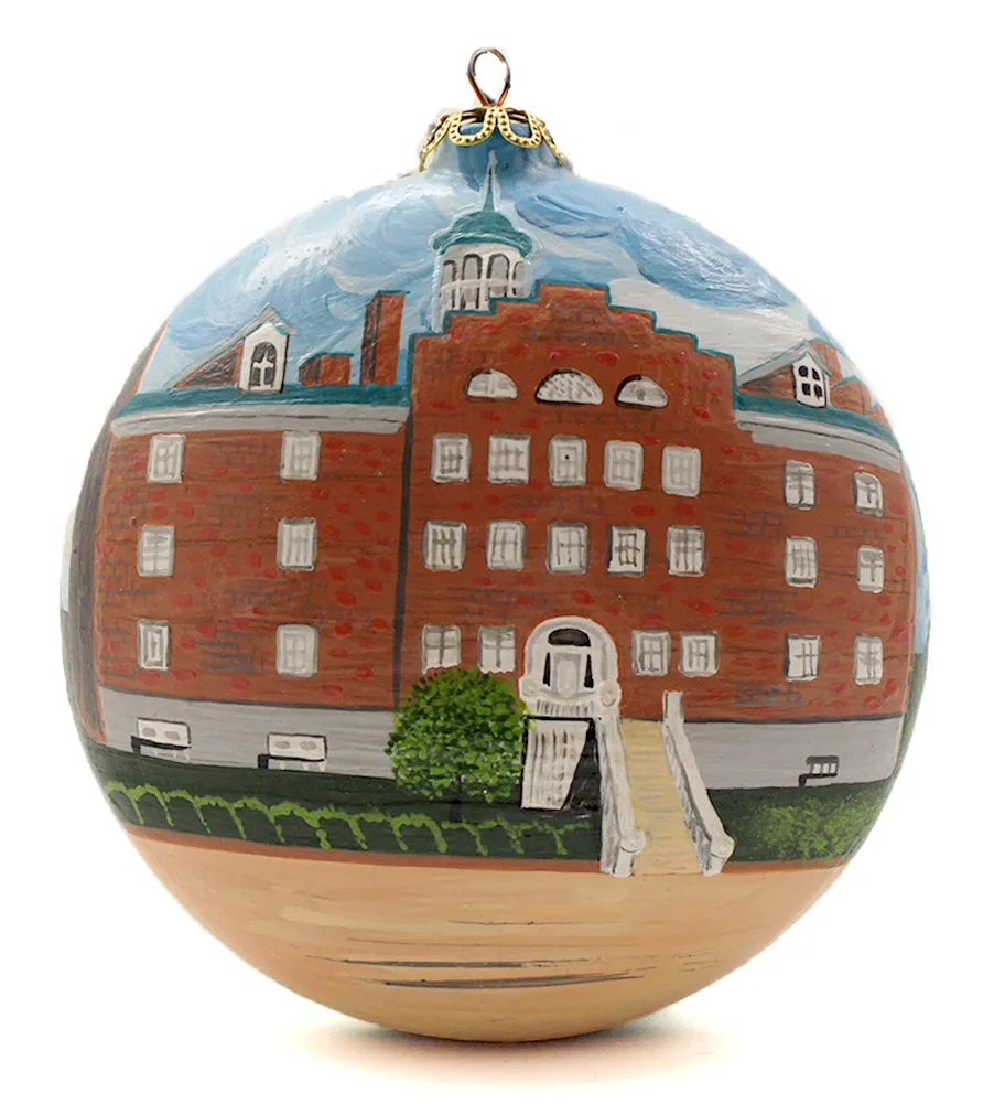 Gettysburg Round Large Ceramic Ornament